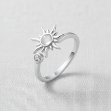 Silver Sun Ring
