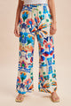 Tropical Blue Rope Tie Pants (REG)