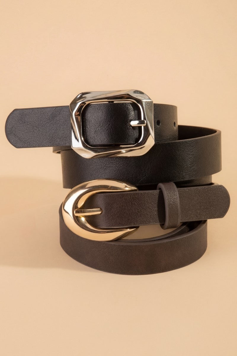 Simple and Classic Belt Set