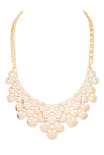 Scale Bib Statement Necklace