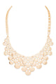 Scale Bib Statement Necklace