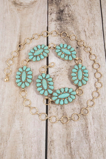 Blossom Cluster Chain Belt