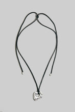 Abstract Ring Cord Necklace