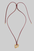 Abstract Ring Cord Necklace