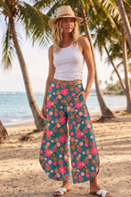 Ocean Floral Tulip Pants (REG)