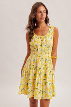 Smocked Lemon Dress (REG)