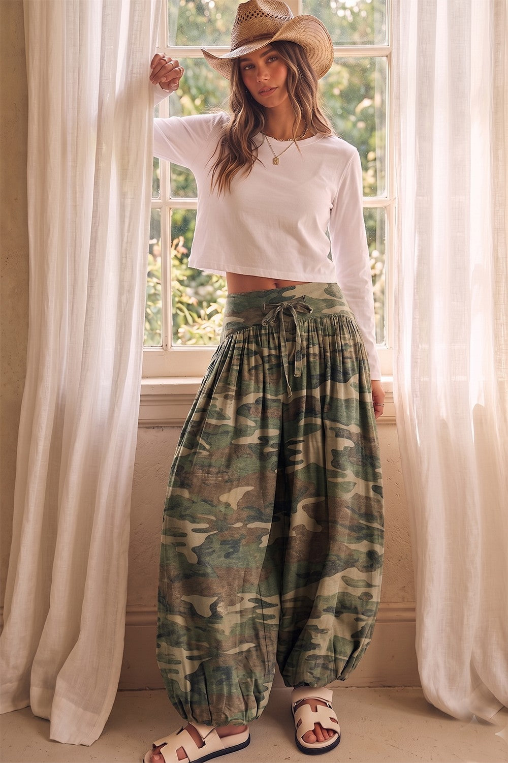 Camo Archive Balloon Leg Pants (REG)