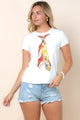 Colorful Tie Print Tee (REG)