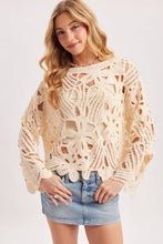 Open Work Crochet Top (REG)