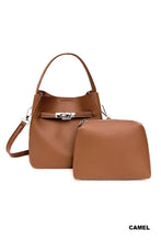 Duo Bucket Tote Bag w/ Clutch