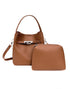 Duo Bucket Tote Bag w/ Clutch