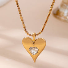 Inset Heart Necklace