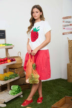 Strawberry Short Sleeve Sweater in Ivory (REG)