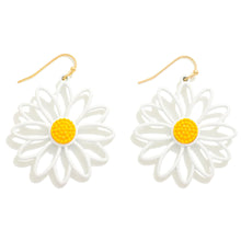 Rubber Daisy Earrings