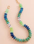 Ombre Resin Beaded Necklace
