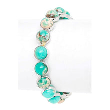 Genuine Stone Stretch Bracelet