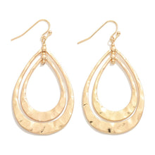 Double Teardrop Earrings