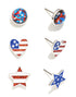 Americana Stud Earring Set