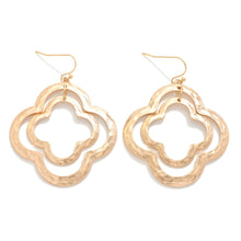 Nested Clover Drop Earrings