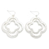 Nested Clover Drop Earrings