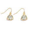 Triange Gem Earrings