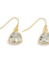 Triange Gem Earrings