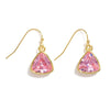 Triange Gem Earrings