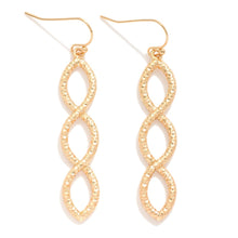 Helix Metal Drop Earrings