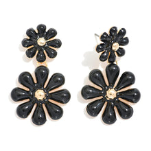 Enamel Flower Earrings