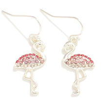Studded Flamingo Earrings