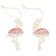Studded Flamingo Earrings