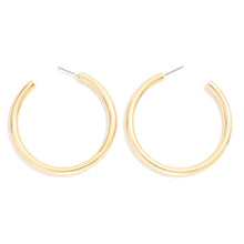 Classic Gold Hoop Earrings