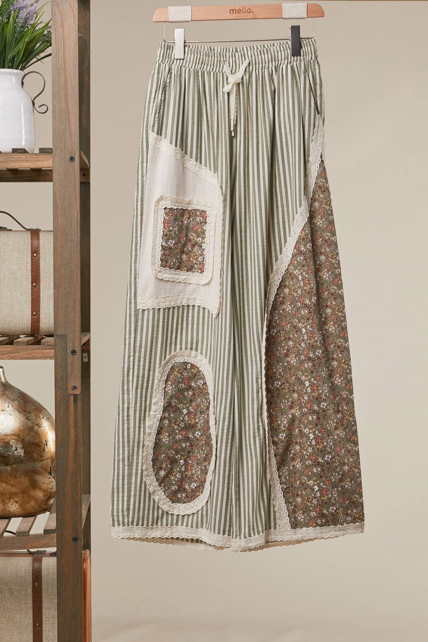 Prairie Patchwork Wide Pants (REG)