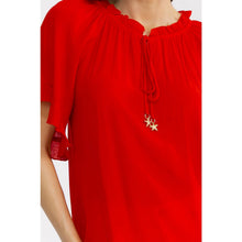 Starfish Tassel Top in Red (REG)