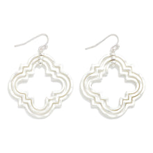 Nested Geo Clover Earrings