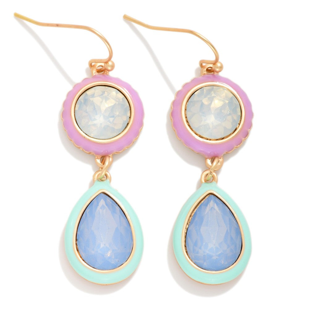 Pastel Dangle Earrings