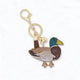 Mallard Duck Sparkle Keychain