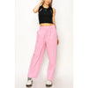Poplin High Waist Wide Leg Pants (REG)