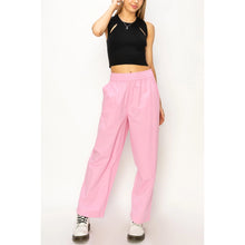Poplin High Waist Wide Leg Pants (REG)