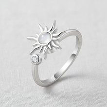 Silver Sun Ring