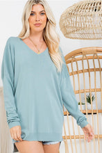 Soft and Light Sweater in Misty Blue (REG/PLUS)