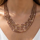 Multi Strand Seed Bead Necklace