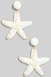 Braided Starfish Earrings