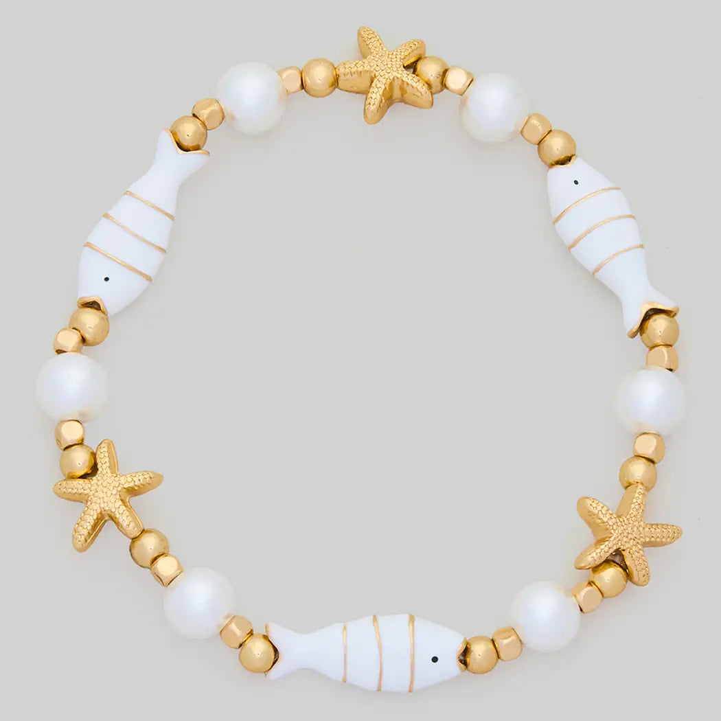 Ocean Splash Stretch Bracelet