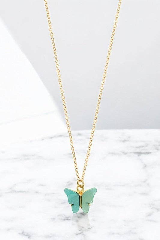 Dainty Butterfly Necklace