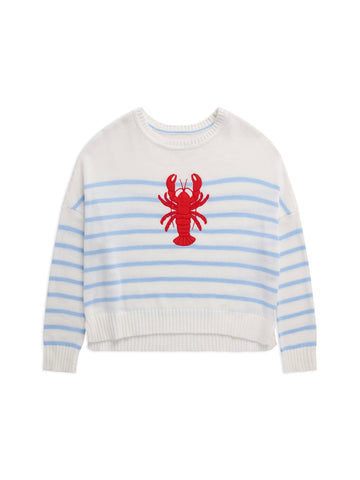Coastal Striped Lobster Sweater (REG)