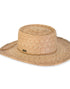 Natural Straw Gambler Hat