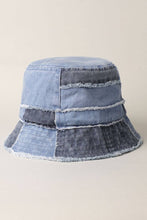 Patchwork Denim Bucket Hat