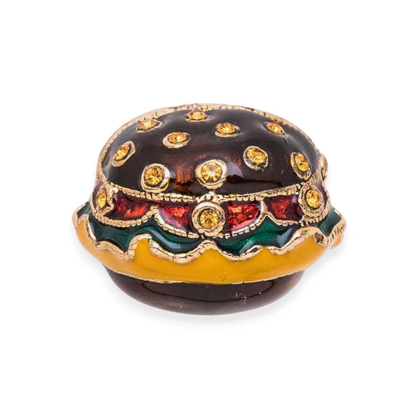 Hamburger Mini Brooch Pin