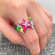CZ Color Stars Ring